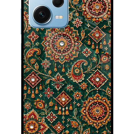 Green Pataka Redmi Note 12 Pro+ 5G Glass Case