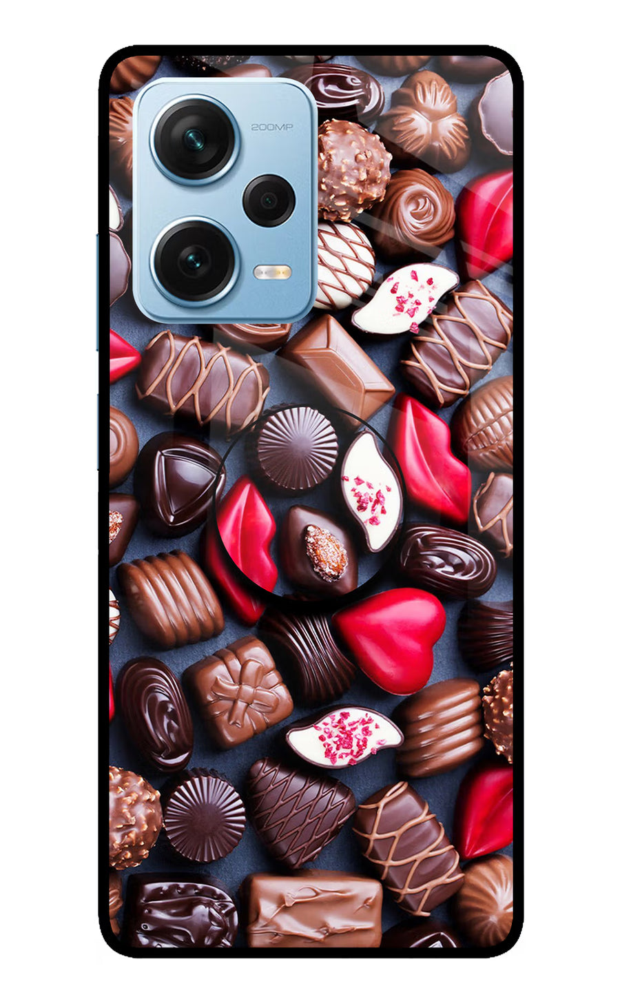 Chocolates Redmi Note 12 Pro+ 5G Pop Case, Glass case