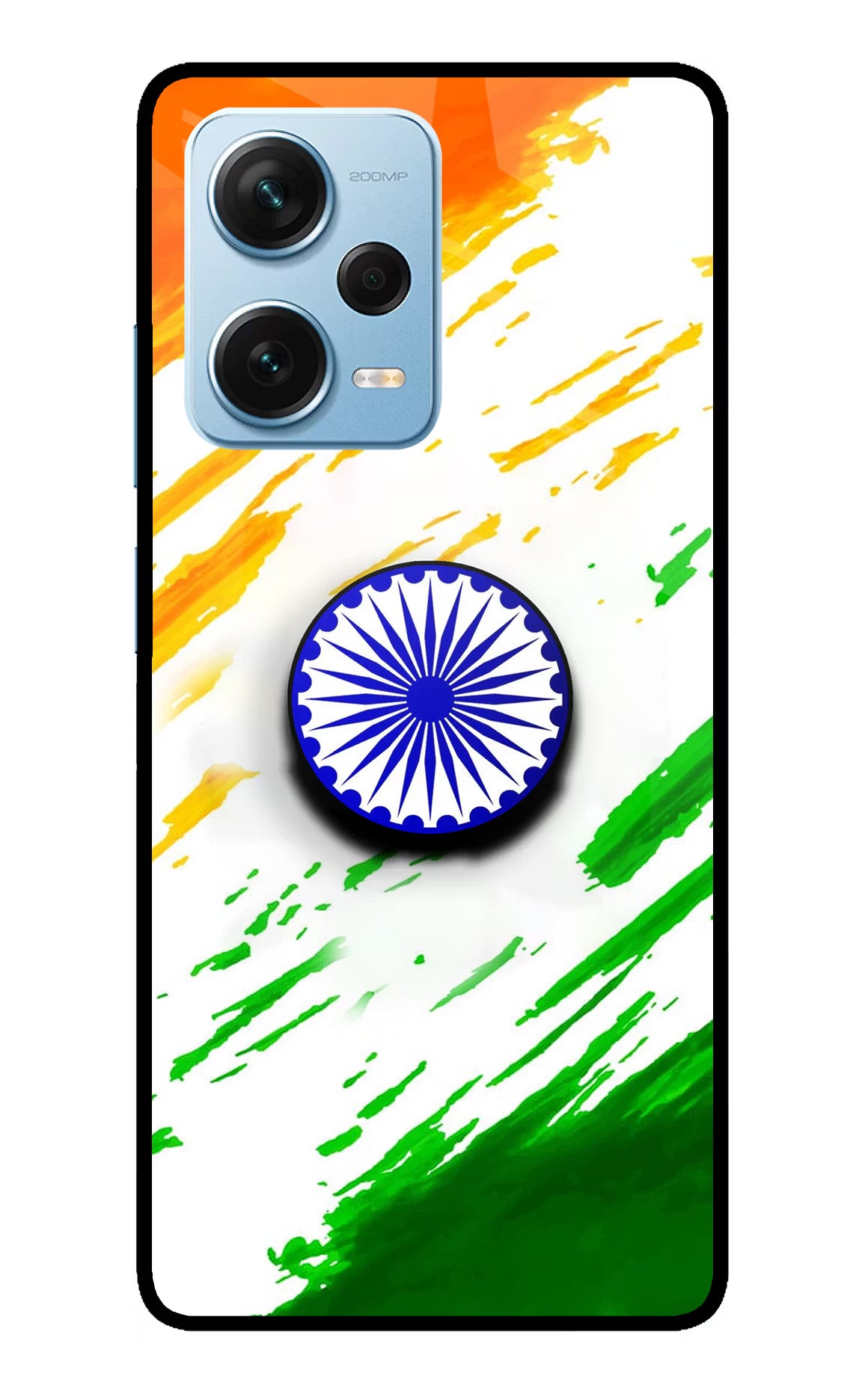 Indian Flag Ashoka Chakra Redmi Note 12 Pro+ 5G Pop Case by Casekaro