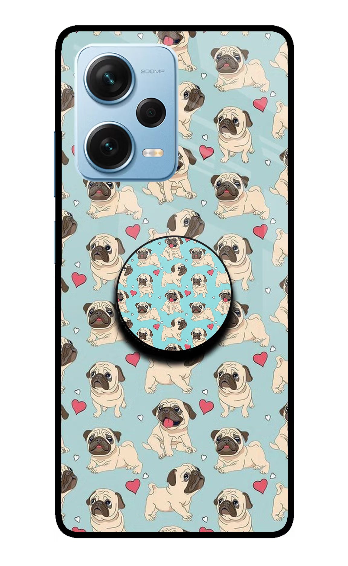 Pug Dog Redmi Note 12 Pro+ 5G Pop Case by Casekaro
