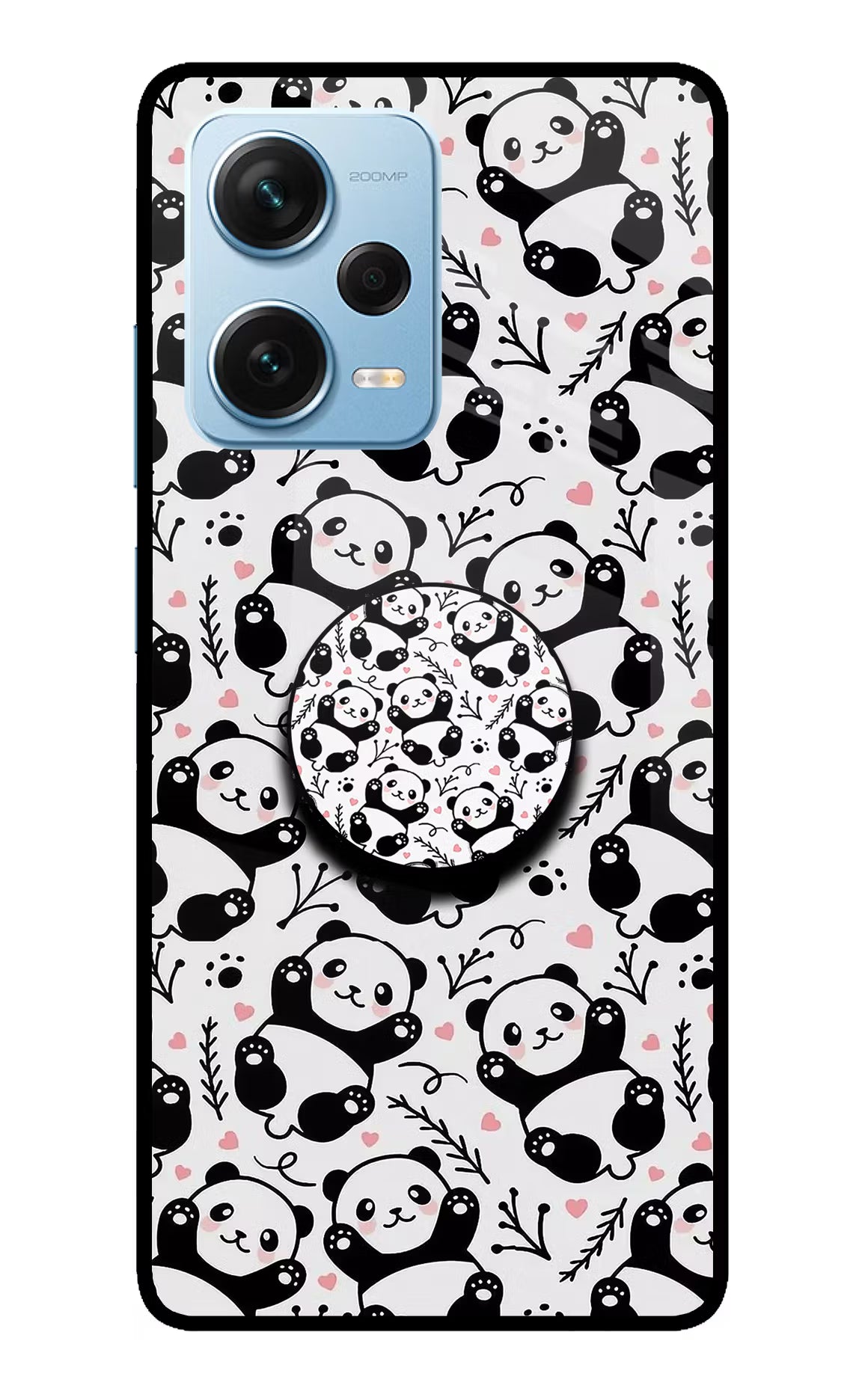 Cute Panda Redmi Note 12 Pro+ 5G Pop Case by Casekaro