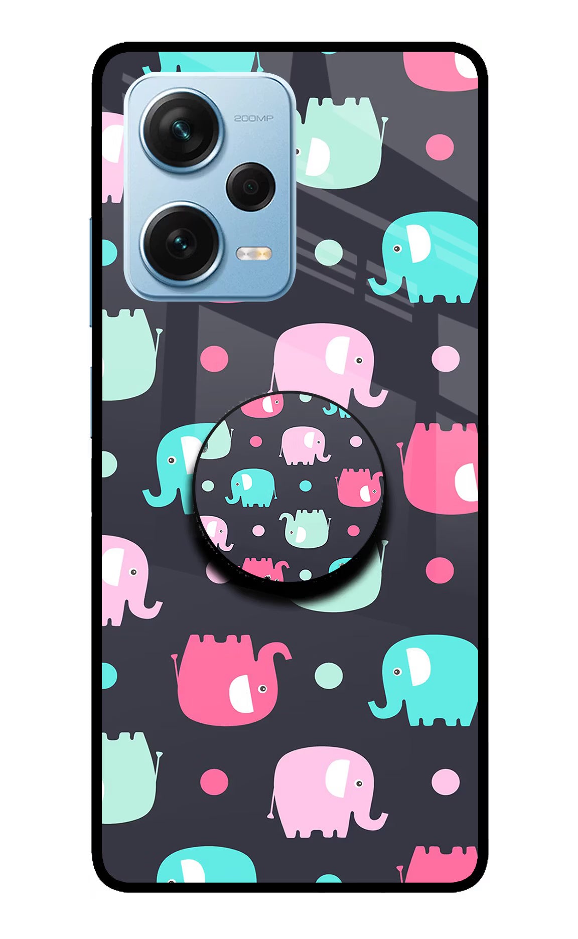 Baby Elephants Redmi Note 12 Pro+ 5G Pop Case by Casekaro