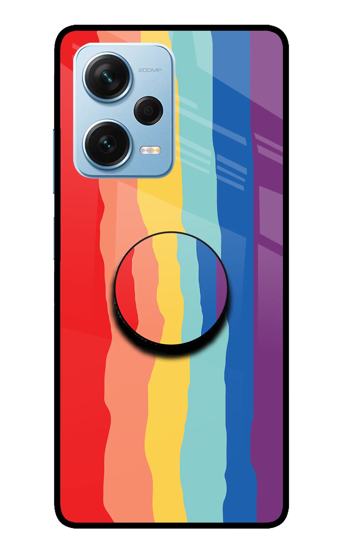 Rainbow Redmi Note 12 Pro+ 5G Pop Case by Casekaro