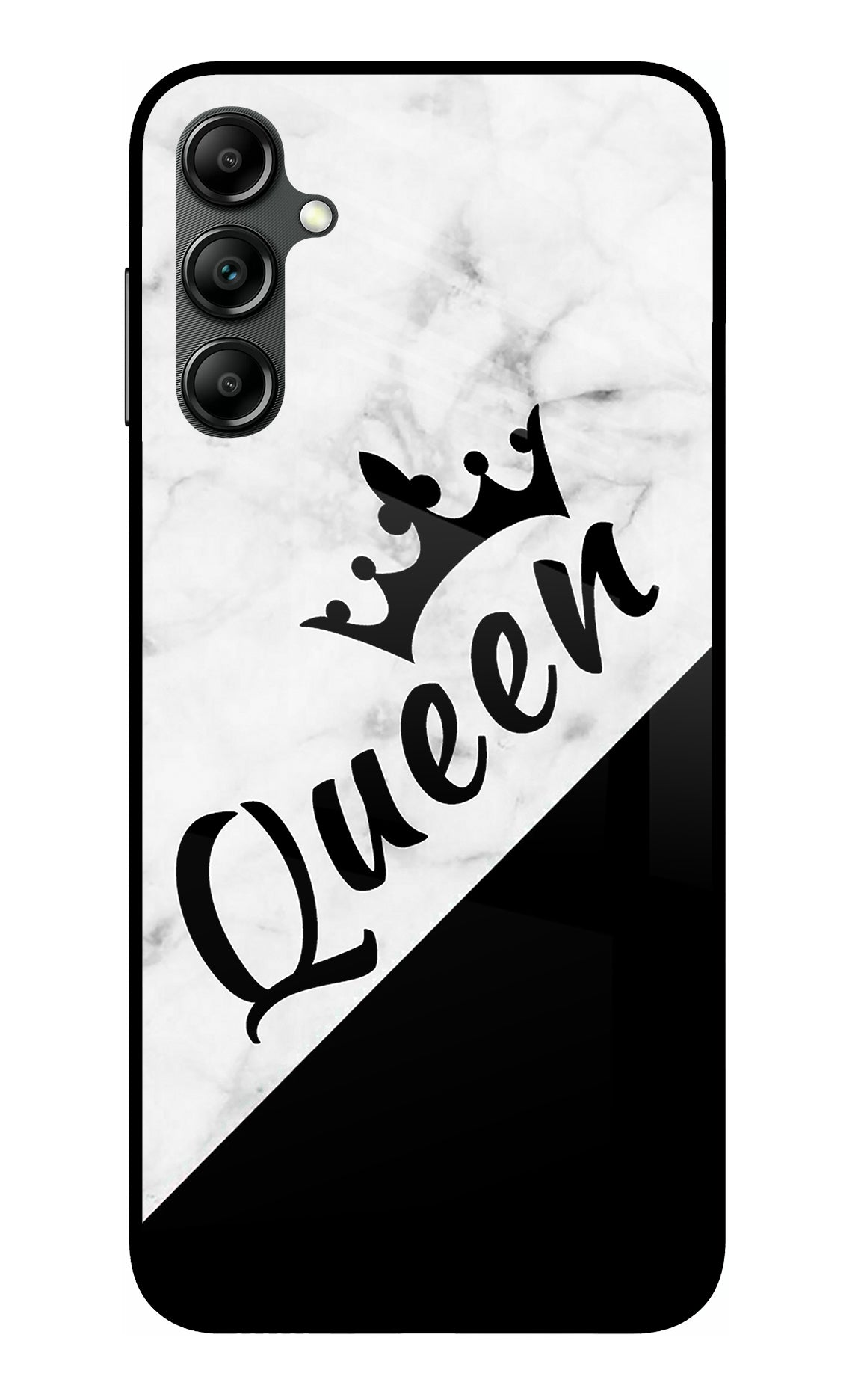 Queen Samsung A14 5G Glass Case