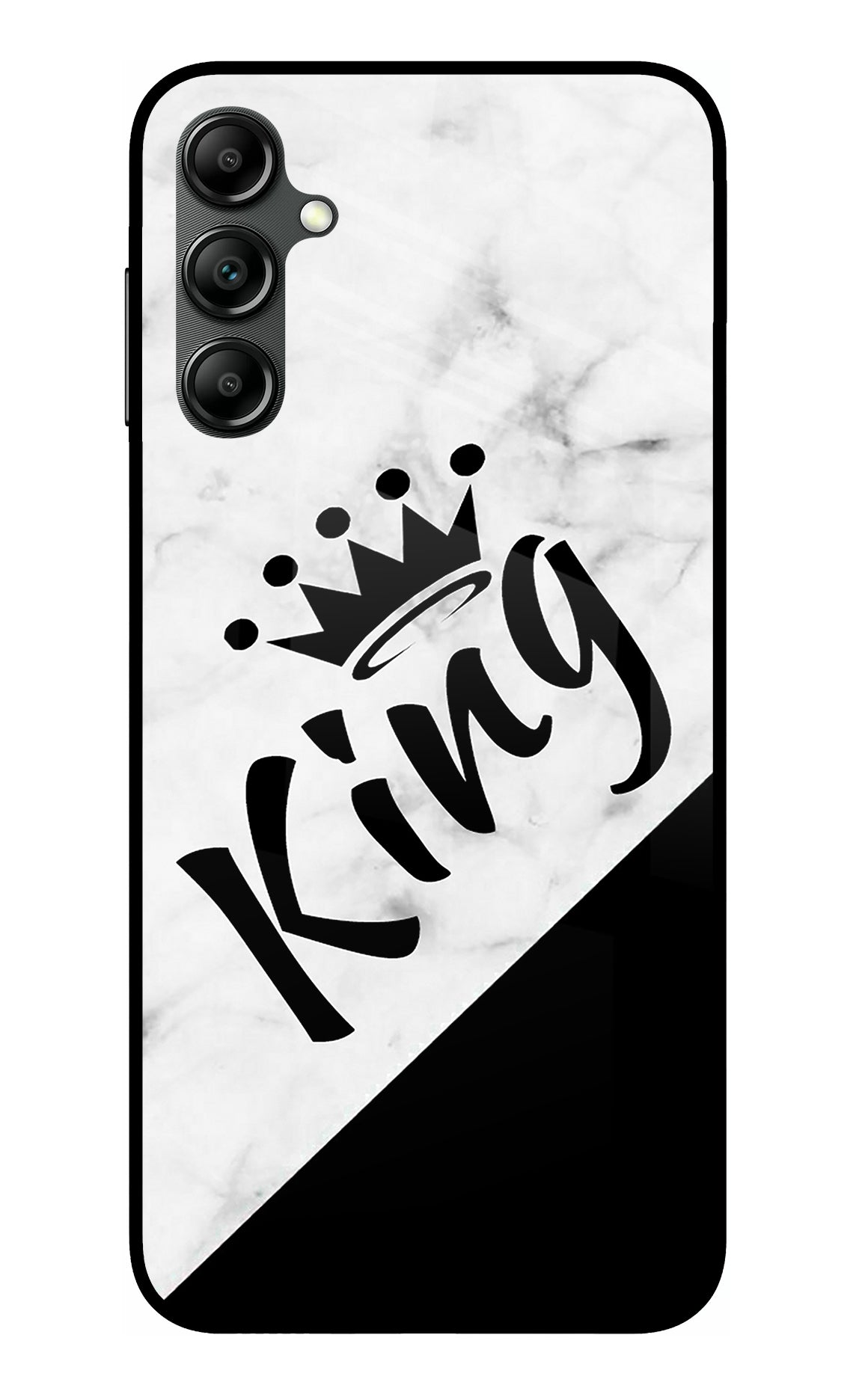 King Samsung A14 5G Glass Case