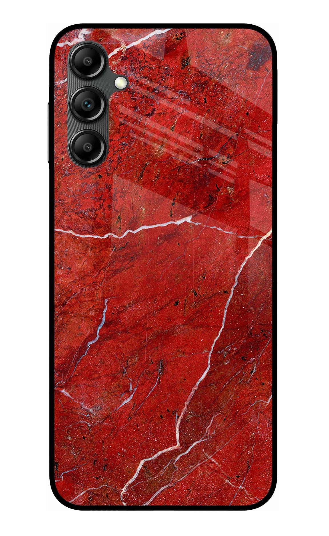 Red Marble Design Samsung A14 5G Back Cover