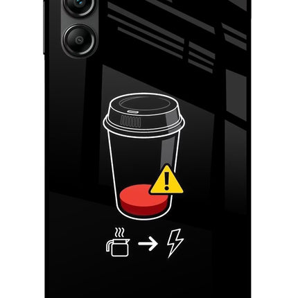 Coffee Samsung A14 5G Glass Case