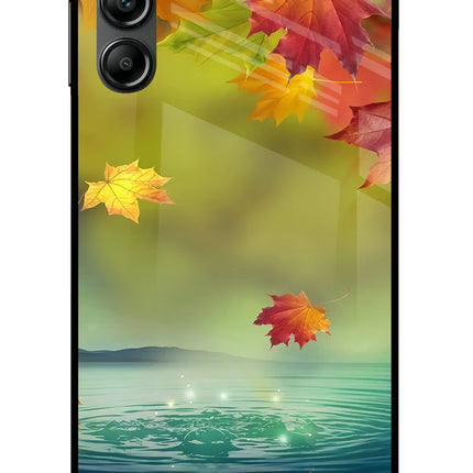 Flowers Samsung A14 5G Glass Case Back Cover by Casekaro