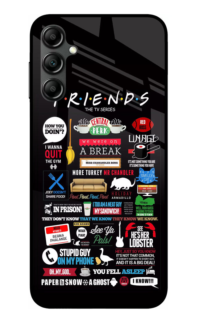 FRIENDS Samsung A14 5G Glass Case