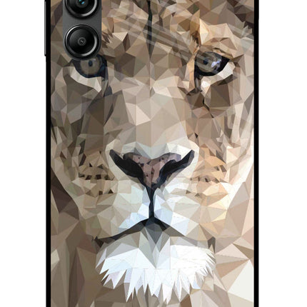 Lion Art Samsung A14 5G Glass Case