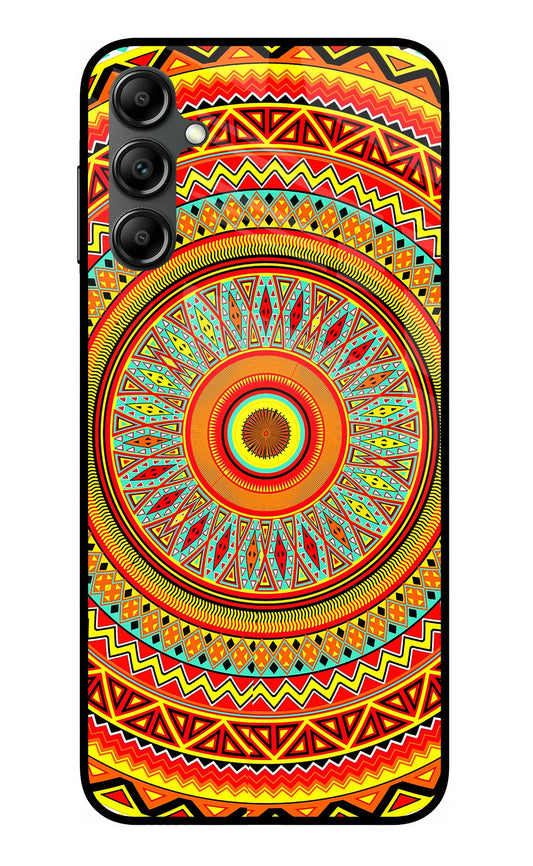 Mandala Pattern Samsung A14 5G Glass Case