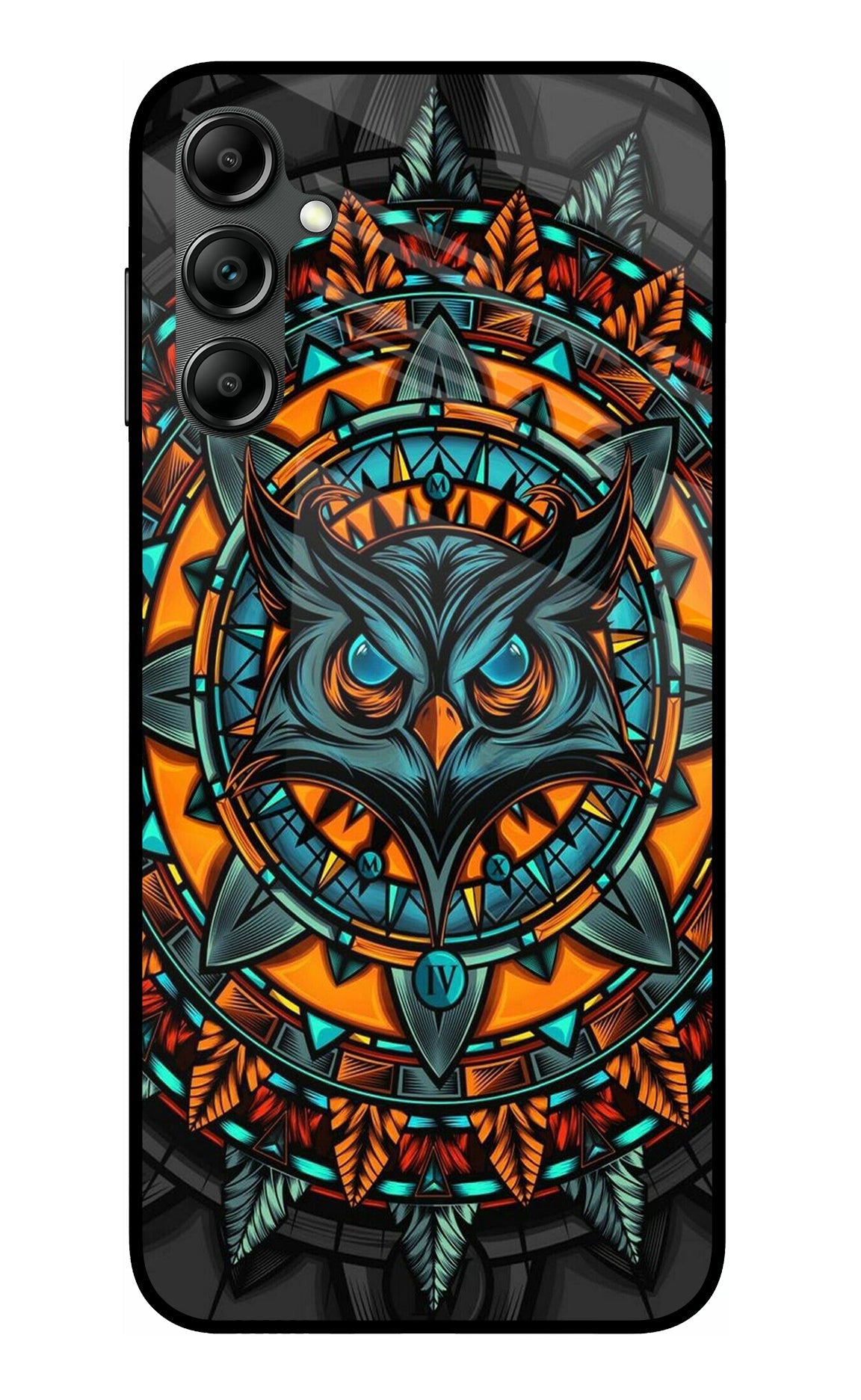 Angry Owl Art Samsung A14 5G Back Cover