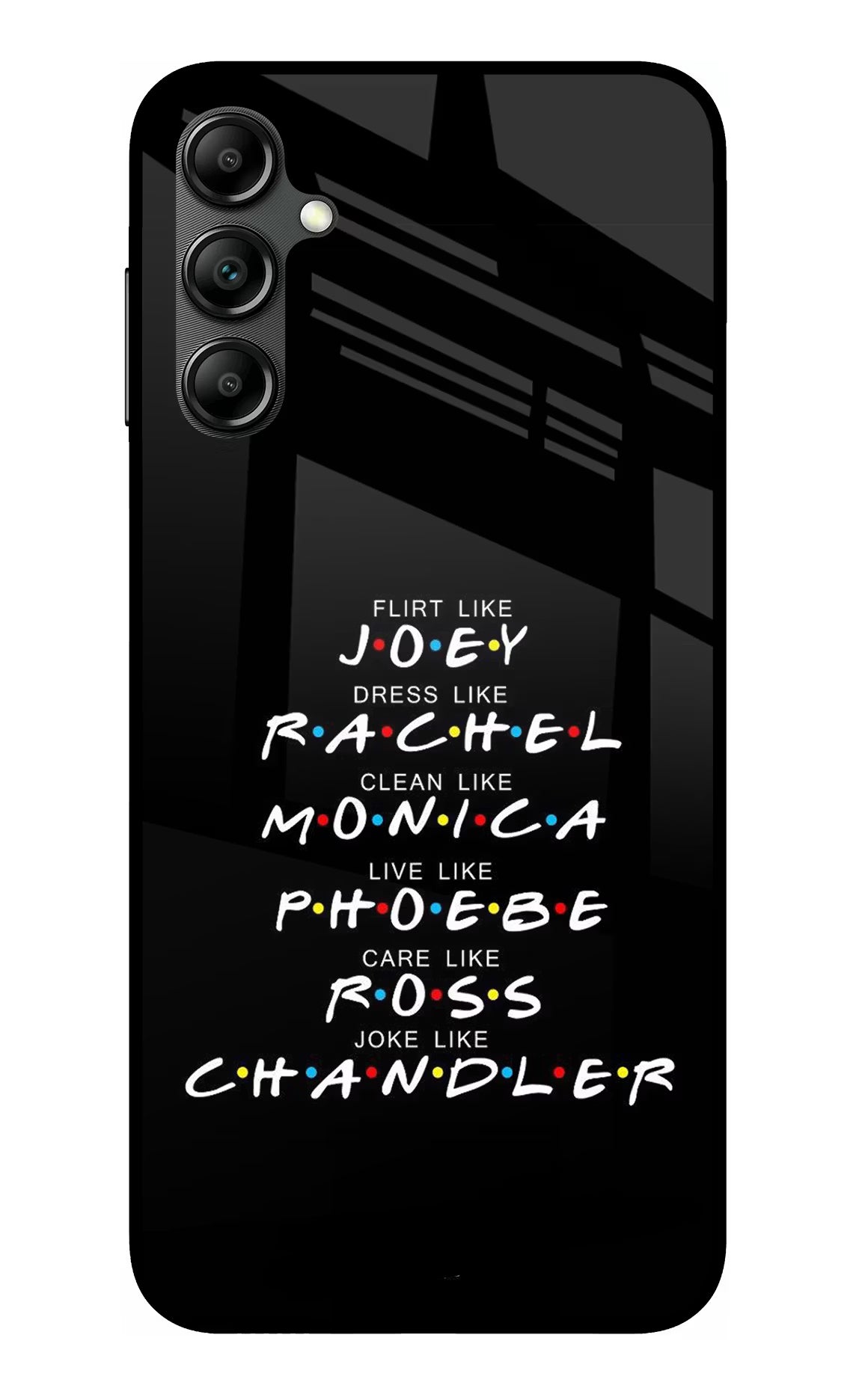 FRIENDS Character Samsung A14 5G Glass Case