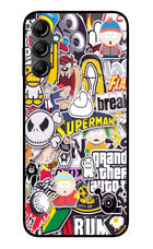 Sticker Bomb Samsung A14 5G Glass Case
