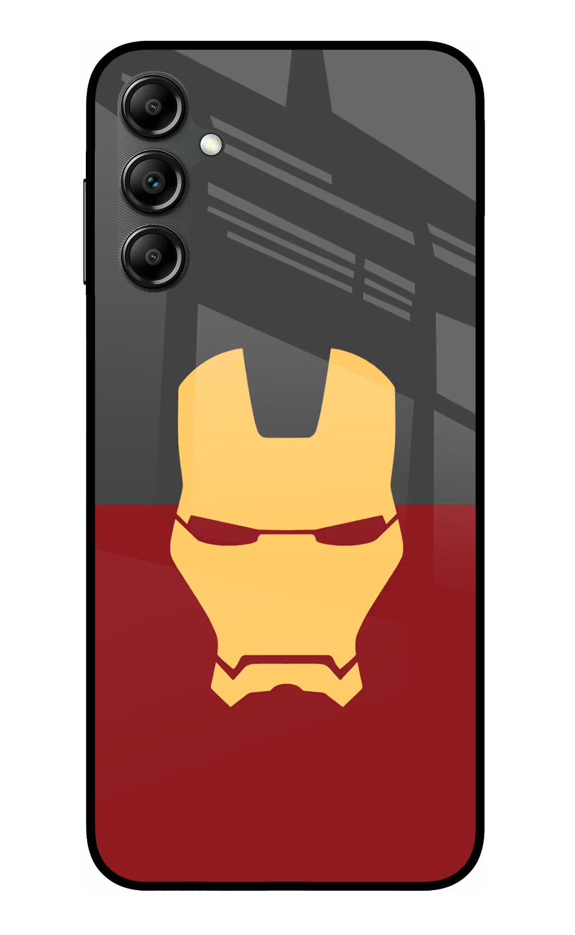 Ironman Samsung A14 5G Glass Case Back Cover by Casekaro