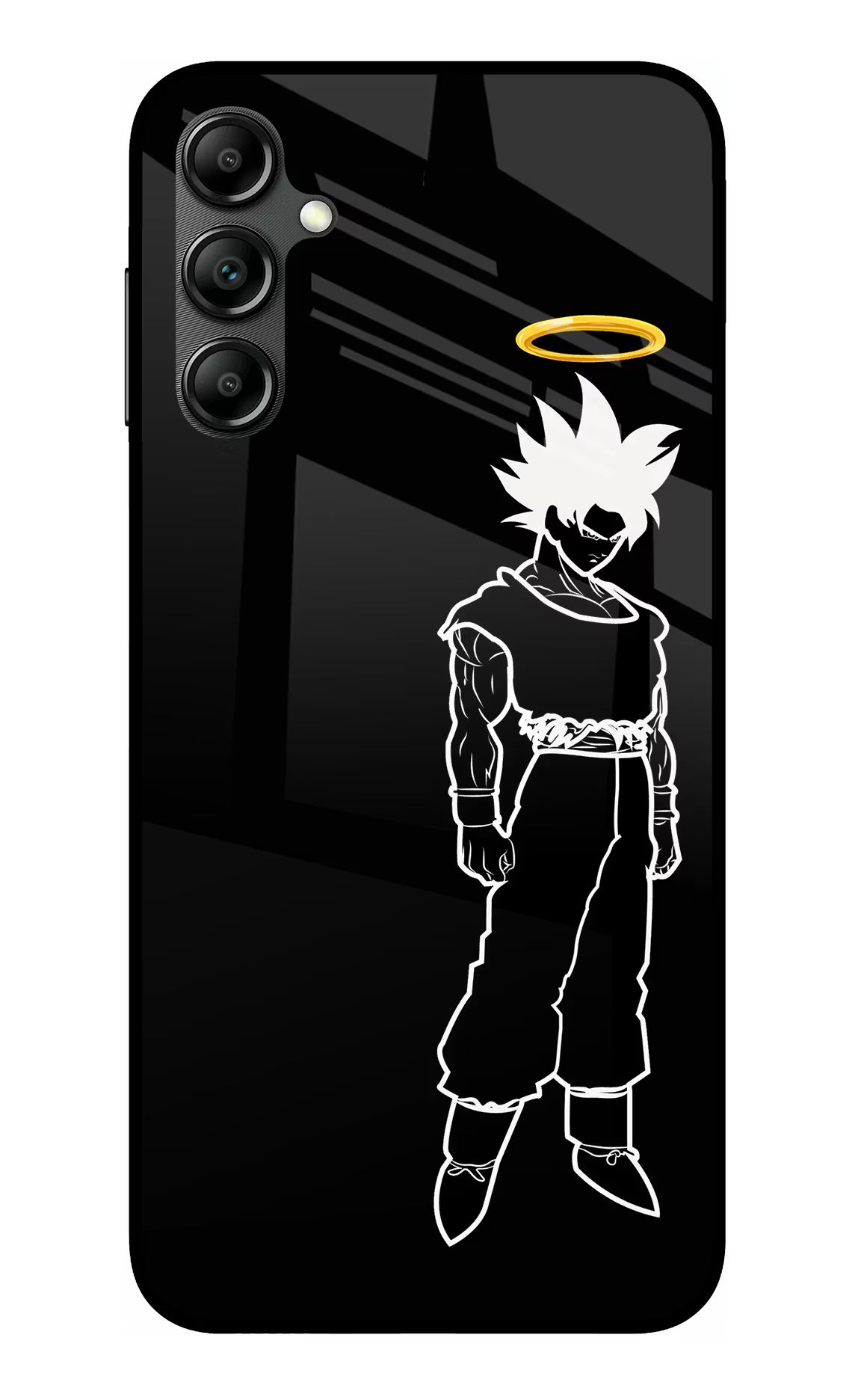 DBS Character Samsung A14 5G Glass Case Back Cover by Casekaro