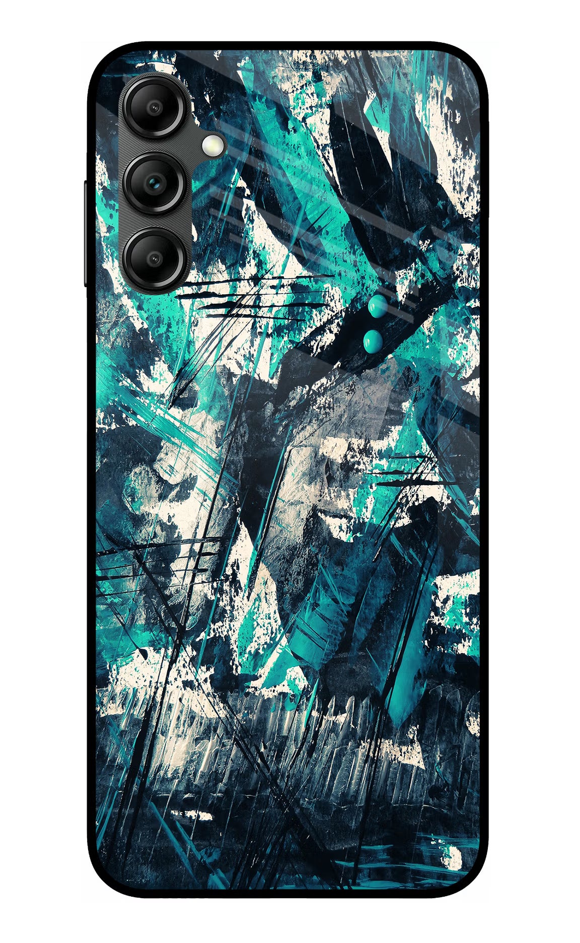 Artwork Samsung A14 5G Glass Case Back Cover by Casekaro