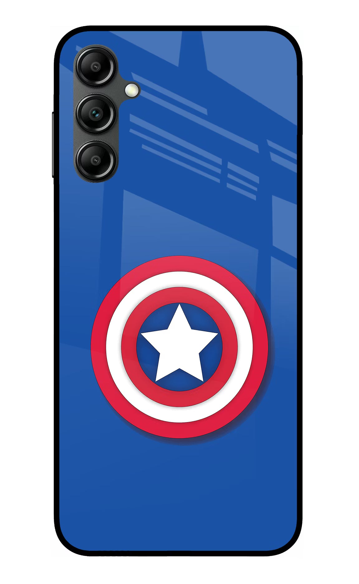 Shield Samsung A14 5G Glass Case Back Cover by Casekaro