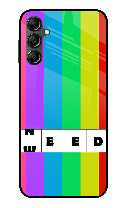 Need Weed Samsung A14 5G Glass Case