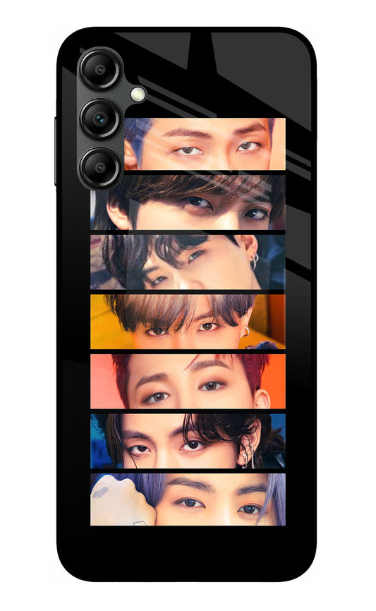 BTS Eyes Samsung A14 5G Glass Case