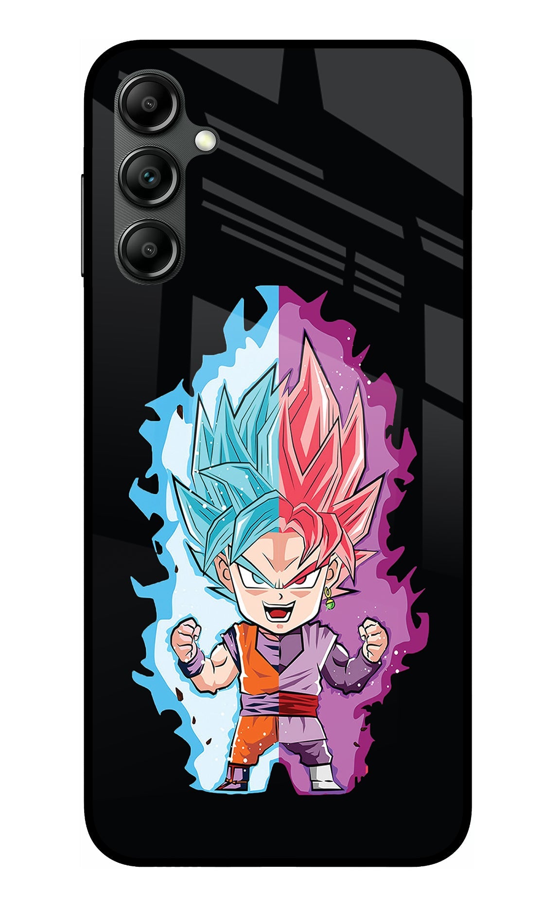Chota Goku Samsung A14 5G Glass Case