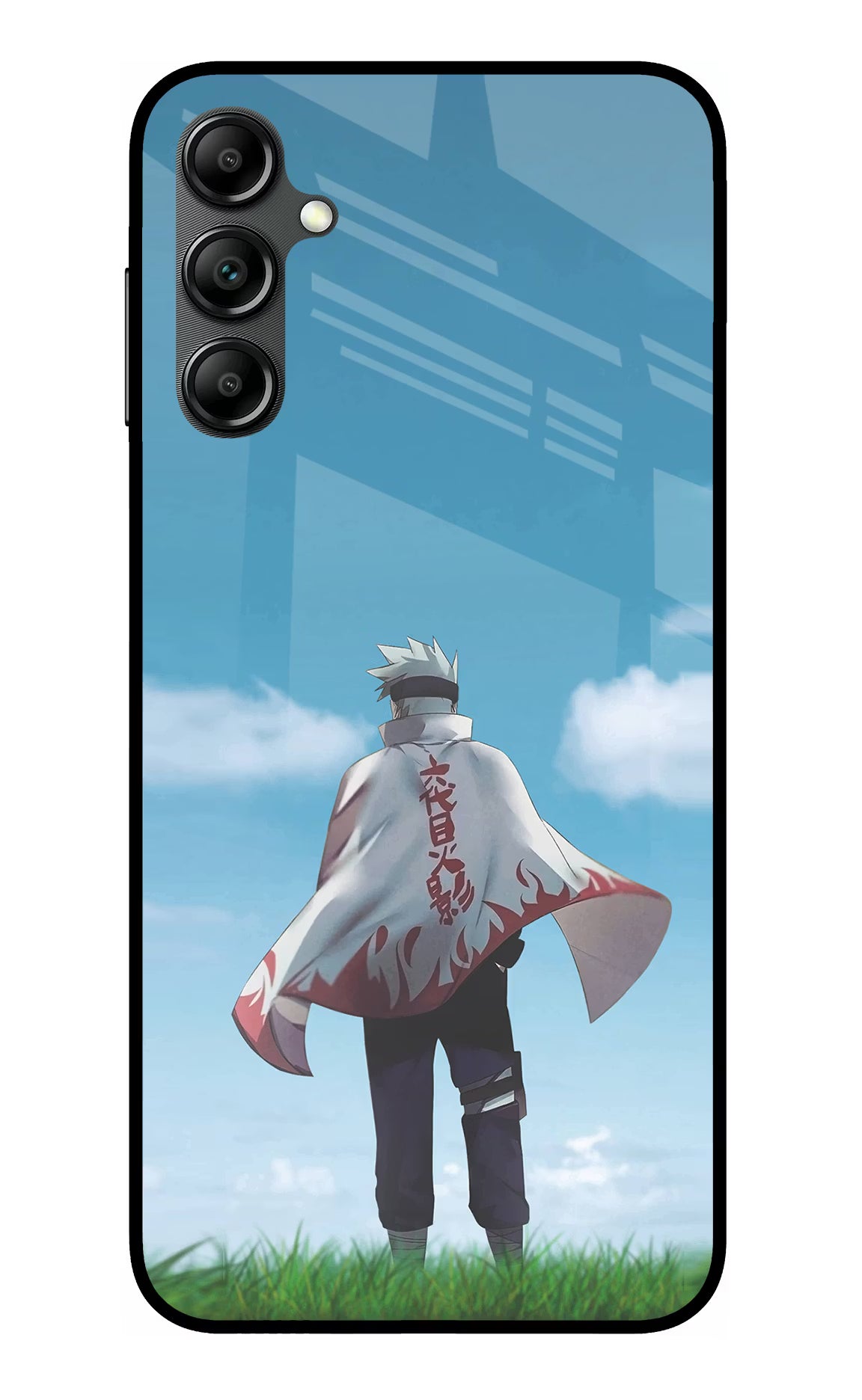 Kakashi Samsung A14 5G Glass Case Back Cover by Casekaro