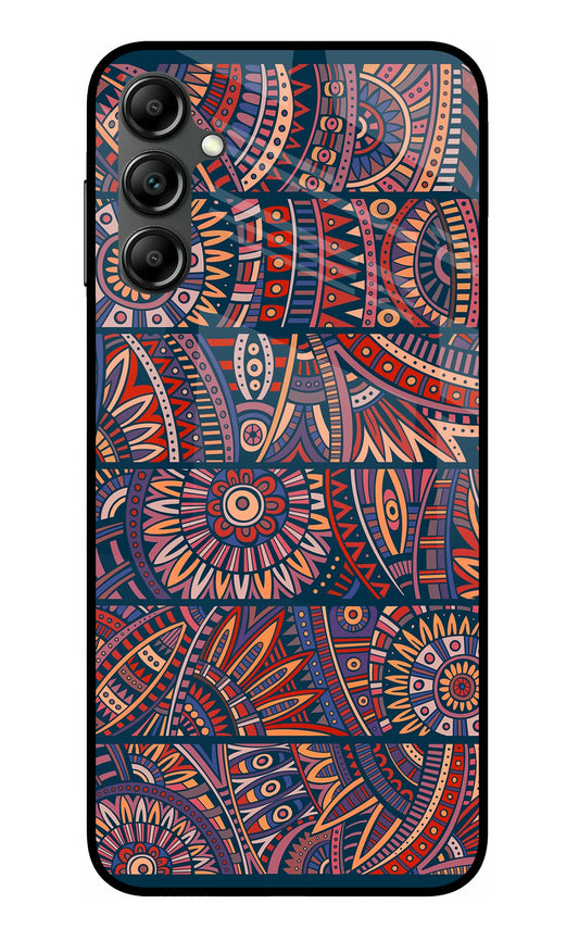 African Culture Design Samsung A14 5G Glass Case