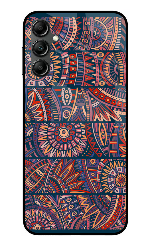 African Culture Design Samsung A14 5G Glass Case