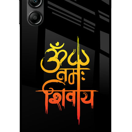 Om Namah Shivay Samsung A14 5G Glass Case