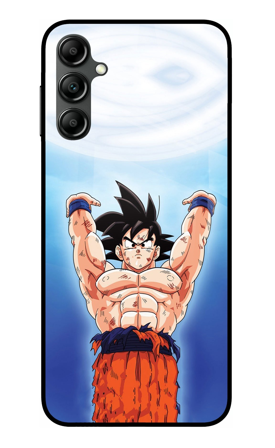 Goku Power Samsung A14 5G Glass Case