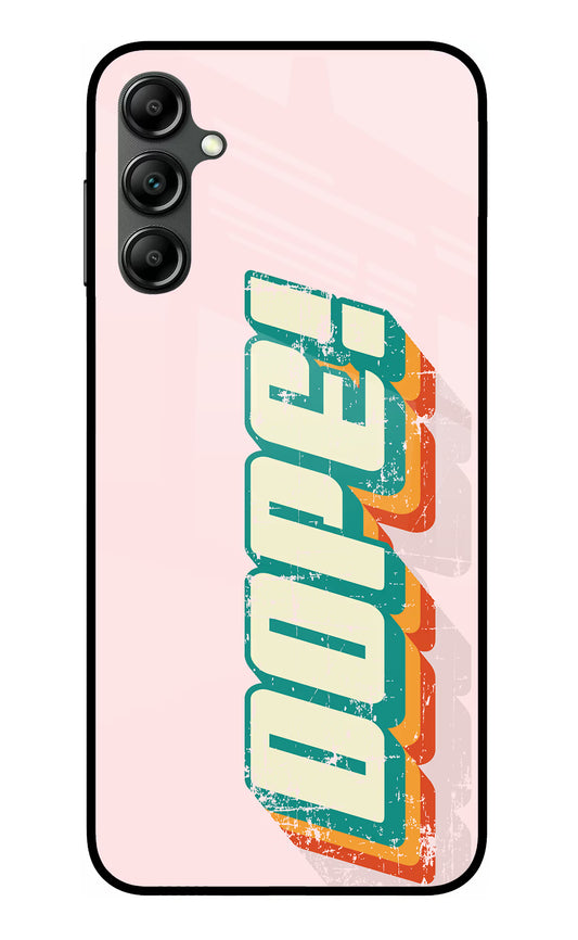 Dope Samsung A14 5G Glass Case