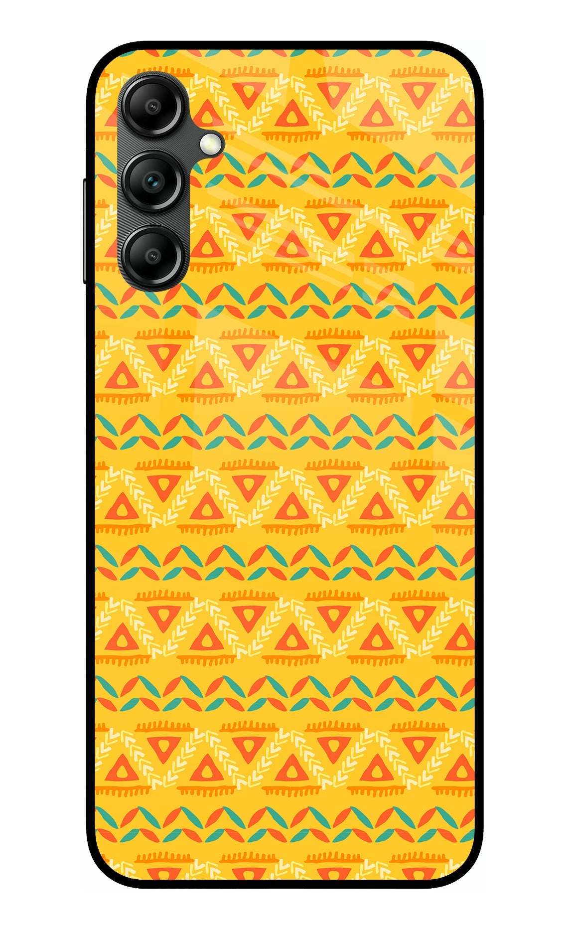 Tribal Pattern Samsung A14 5G Glass Case