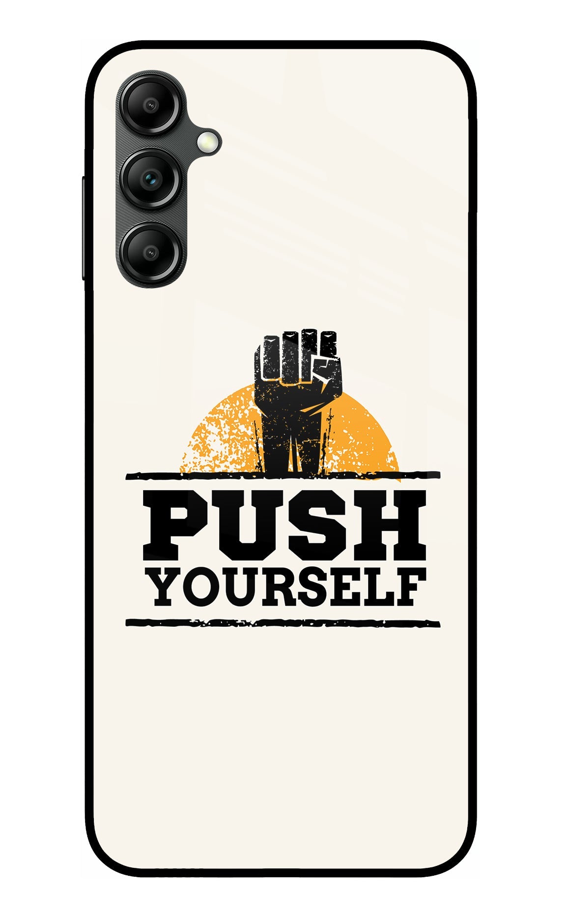 Push Yourself Samsung A14 5G Glass Case