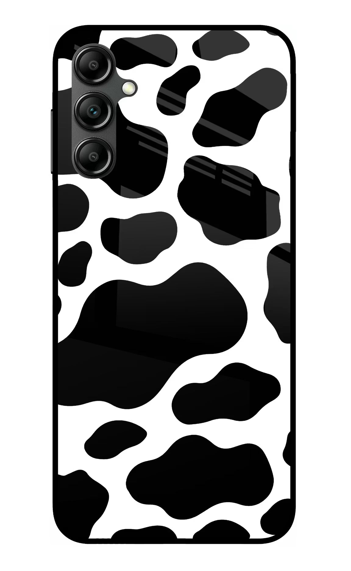 Cow Spots Samsung A14 5G Glass Case Back Cover by Casekaro