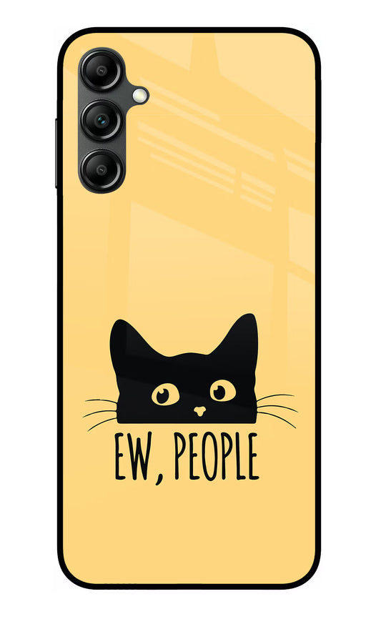 Ew People Catitude Samsung A14 5G Glass Case