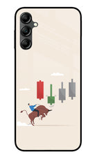 Bull Trading Momentum Samsung A14 5G Glass Case