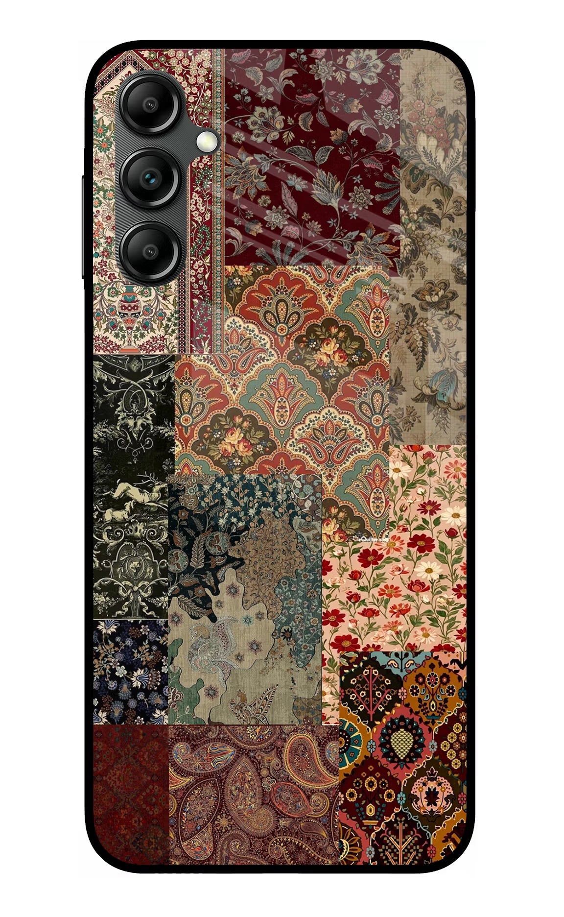 Desi Print Samsung A14 5G Glass Case Back Cover by Casekaro