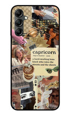 Capricorn Zodiac Samsung A14 5G Glass Case