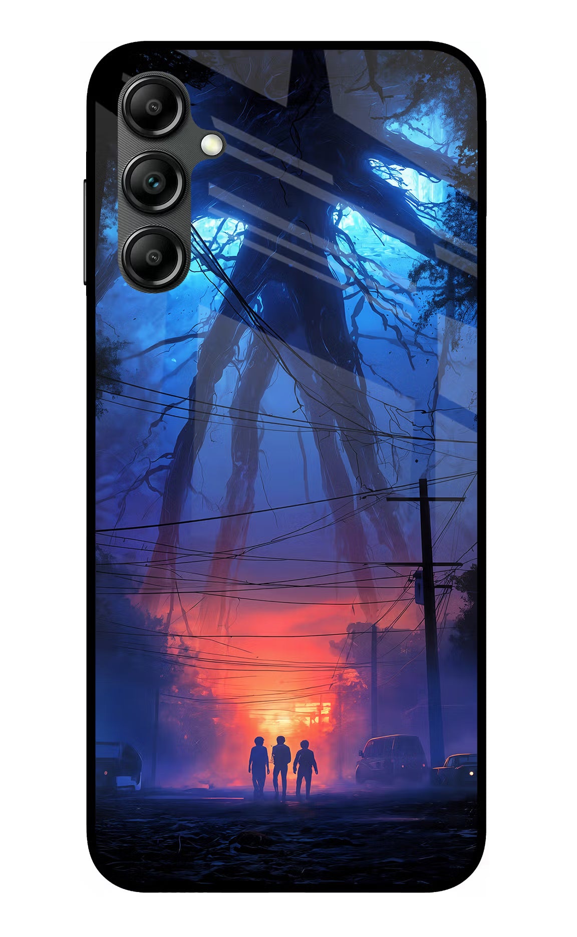 Ordinary Things Shadow Samsung A14 5G Glass Case Back Cover by Casekaro