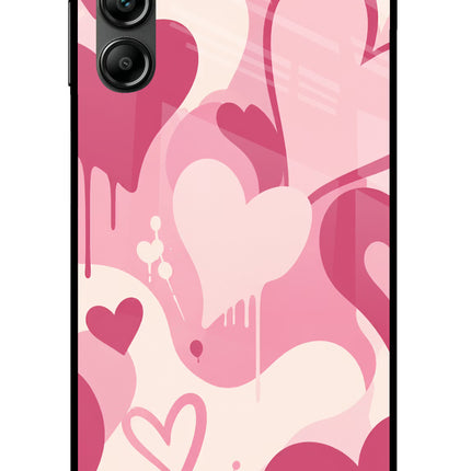 Hearty case Samsung A14 5G Glass Case
