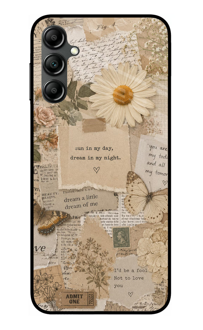 Vintage case Samsung A14 5G Glass Case