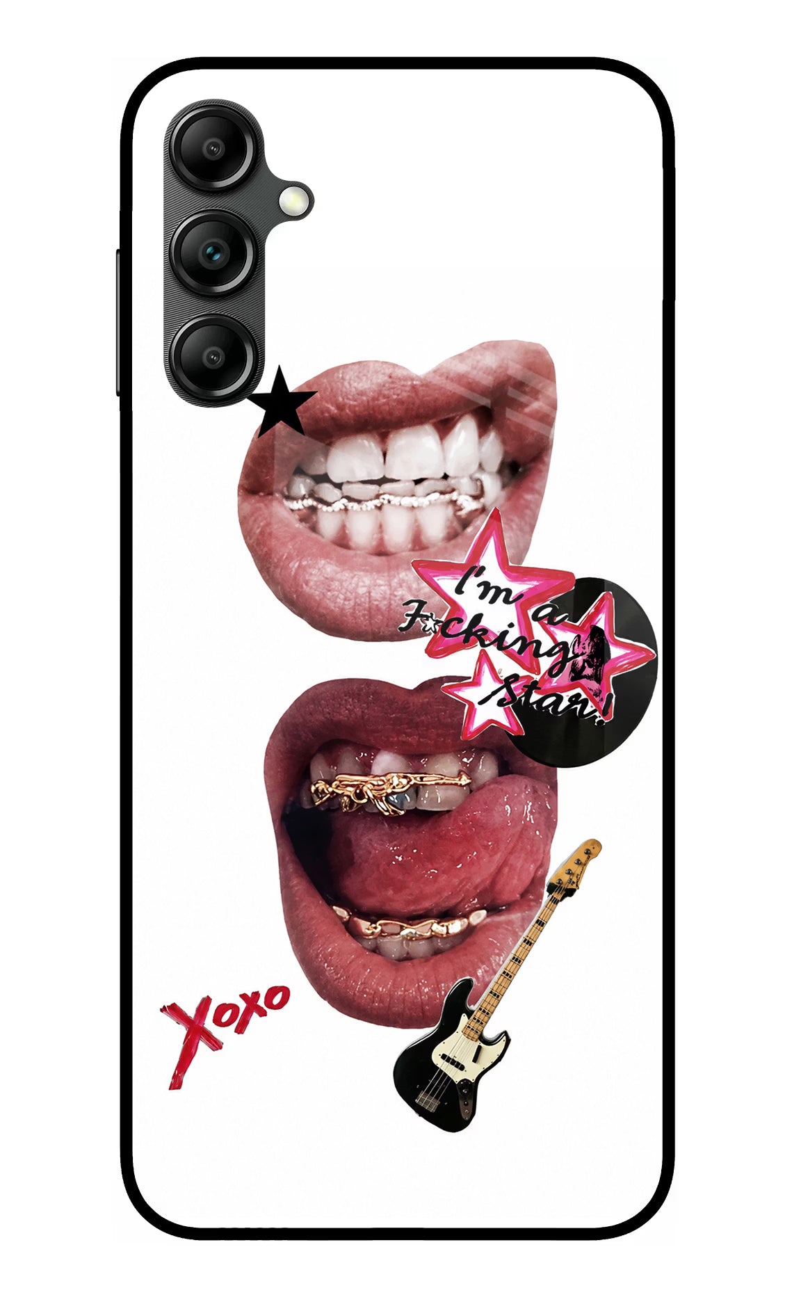 Rockstar Samsung A14 5G Glass Case