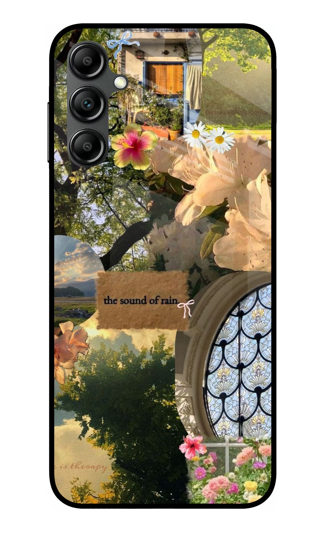 Rain Samsung A14 5G Glass Case
