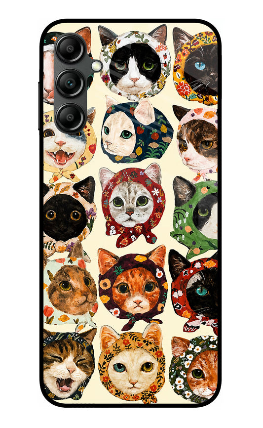 Cool Cat Samsung A14 5G Glass Case