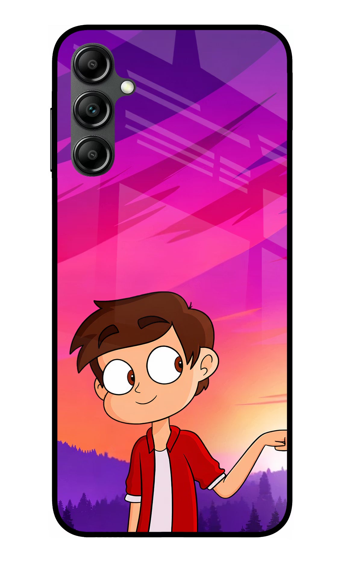 Marco Sunset Samsung A14 5G Glass Case