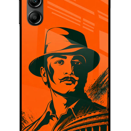 Bhagat Singh Legacy Samsung A14 5G Glass Case