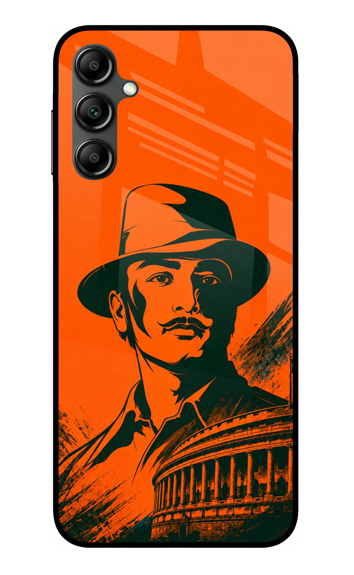 Bhagat Singh Legacy Samsung A14 5G Glass Case