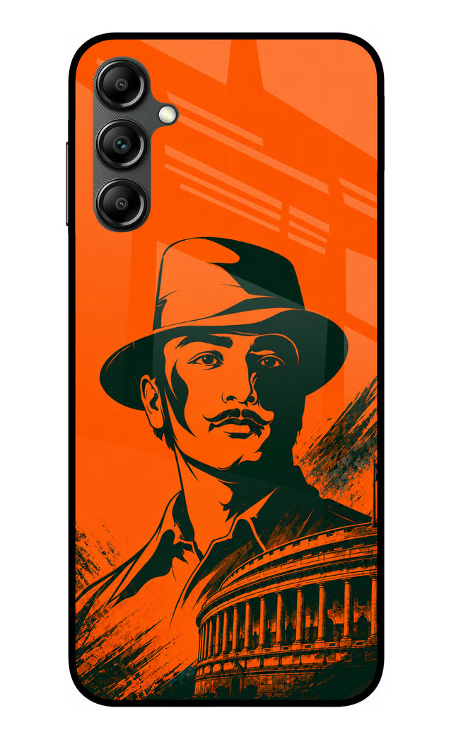 Bhagat Singh Legacy Samsung A14 5G Glass Case