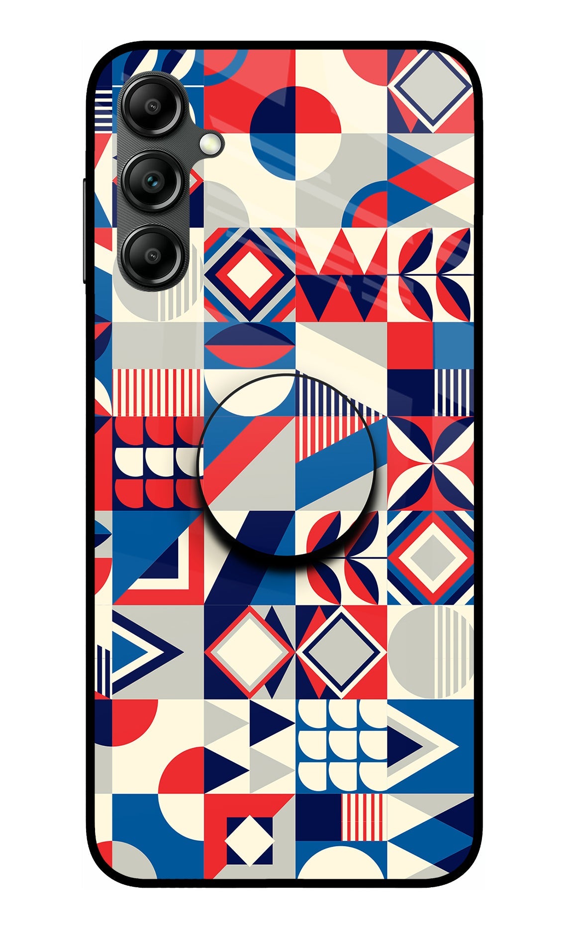 Colorful Pattern Samsung A14 5G Glass Case
