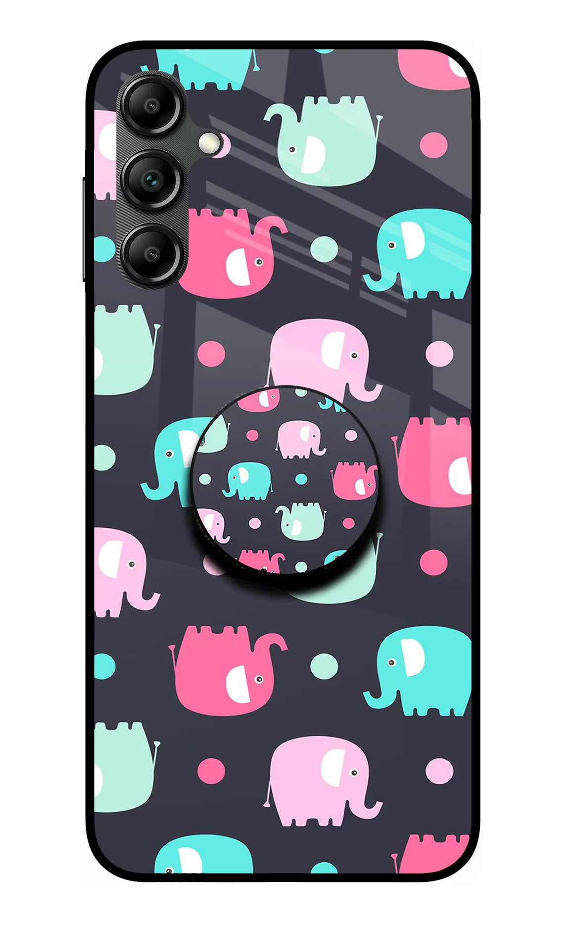 Baby Elephants Samsung A14 5G Pop Case by Casekaro